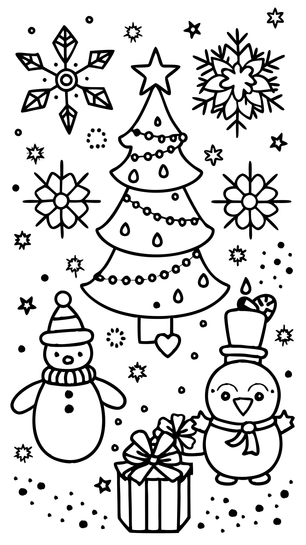 crayola christmas coloring pages